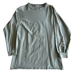 Fashion Nova Paparazzi Long Sleeve Top - Small, Sage